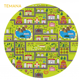 Grand tapis de jeu pour enfants