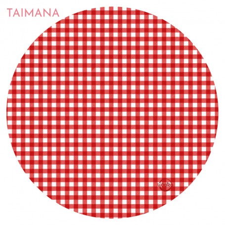 Round stain resistant picnic blanket