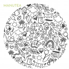 Washable coloring mat